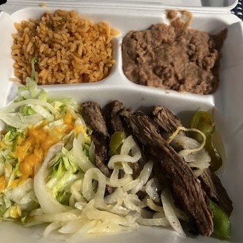 La Casita Mexican Grill signature dishes Steak FajitasBreakfast BurritosGreen Chili